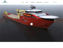 Tablet Screenshot of cqoffshore.com